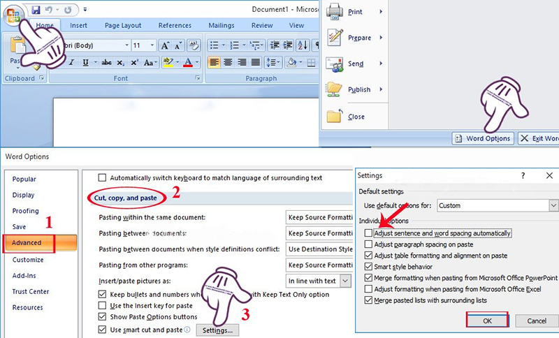 Máy tính Trần Lâm | Máy tính Sóc Trăng | (0299) 3616 567| lam-sao-khi-chu-trong-microsoft-word-bi-nhay-cach